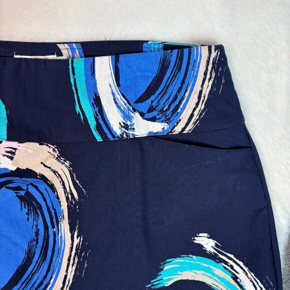 Lady Hagen Golf Skort XL Navy Blue Circle Stretch Skirt Women's - Picture 2 of 8